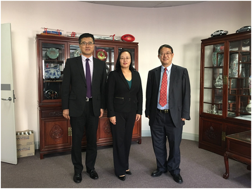 亚洲最大赌博网站中茂悉尼办公室合伙人拜访中国驻悉尼总领馆经济商务室