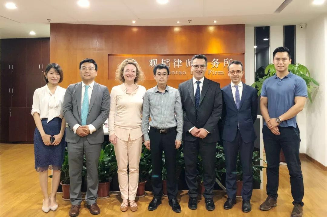 欧洲四大知名律所来访赌博网站中茂厦门办公室，促进双方中欧业务深入合作