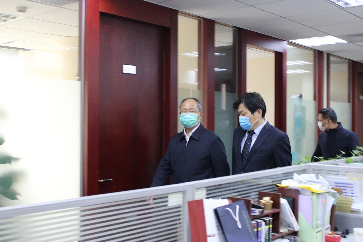 上海市司法局党委书记、局长陆卫东走访亚洲最大赌博网站中茂上海办公室