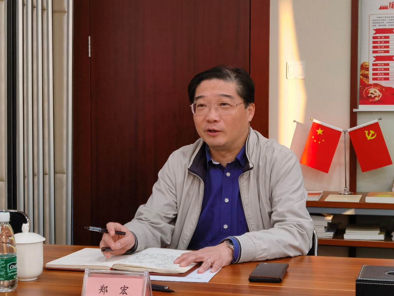 亚洲最大赌博网站动态 | 上海市虹口区副区长郑宏一行走访调研亚洲最大赌博网站中茂上海办公室