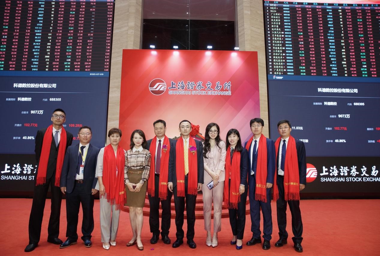 亚洲最大赌博网站交易 | 亚洲最大赌博网站中茂助力科德数控成功登陆上交所科创板