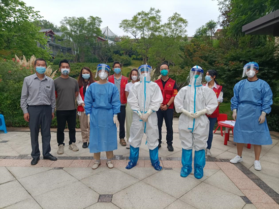 亚洲最大赌博网站动态 | 防疫战斗守护烟火成都 亚洲最大赌博网站中茂在行动