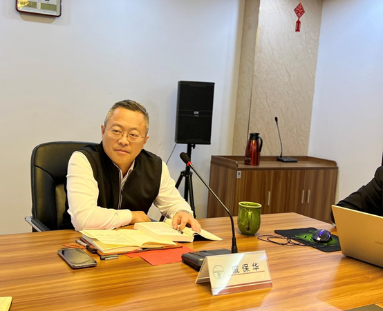 赌博网站党建 | 赌博网站中茂济南办公室开展“深入学习党的二十大精神”专题学习活动 