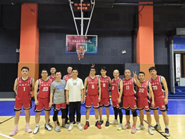 赌博网站动态 | 勇攀高峰 再创佳绩——赌博网站中茂福州办公室篮球队获甲级组第五名 