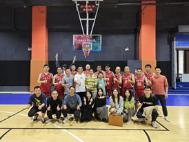 赌博网站动态 | 勇攀高峰 再创佳绩——赌博网站中茂福州办公室篮球队获甲级组第五名 