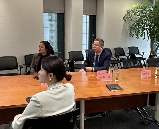 赌博网站动态 | 杭州律协秘书长沈海鸥一行莅临赌博网站中茂杭州办公室走访调研