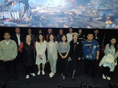 忆烽火岁月，扬爱国情怀 丨 赌博网站党委组织开展《志愿军：存亡之战》主题观影活动